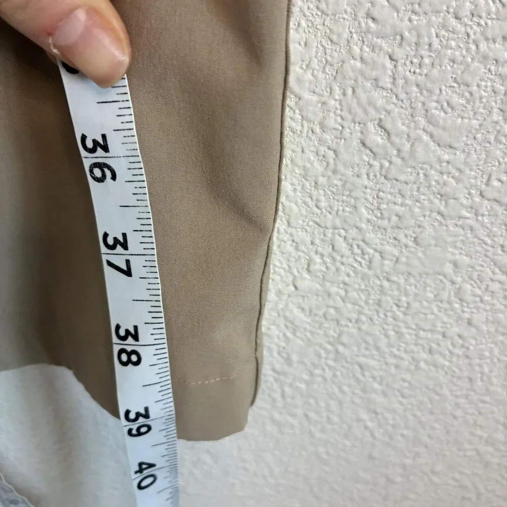 The North Face Pants Mens 30 Beige Khaki Stretch Hiking Elastic Waist Pockets